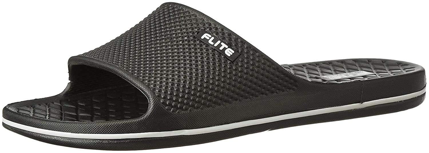 mens black house slippers