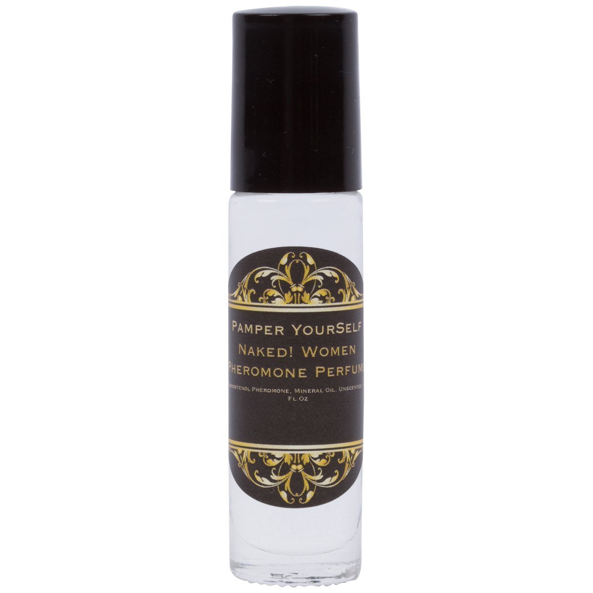 Naked! Women Pheromone Fragrance Oil, 1/3 Fl Oz