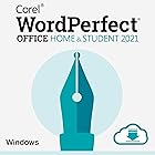 Corel WordPerfect Office Home & Student 2021 | Office Suite of Word Processor, Spreadsheets & Presentation Software [PC Downl