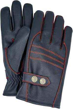 Riparo Men S Winter Italian Nappa Leather Dress Driving Riding Gloves Fleece Lining At Amazon Men S Clothing Store