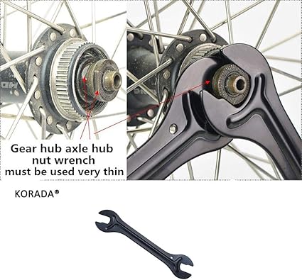bike axle nut wrench