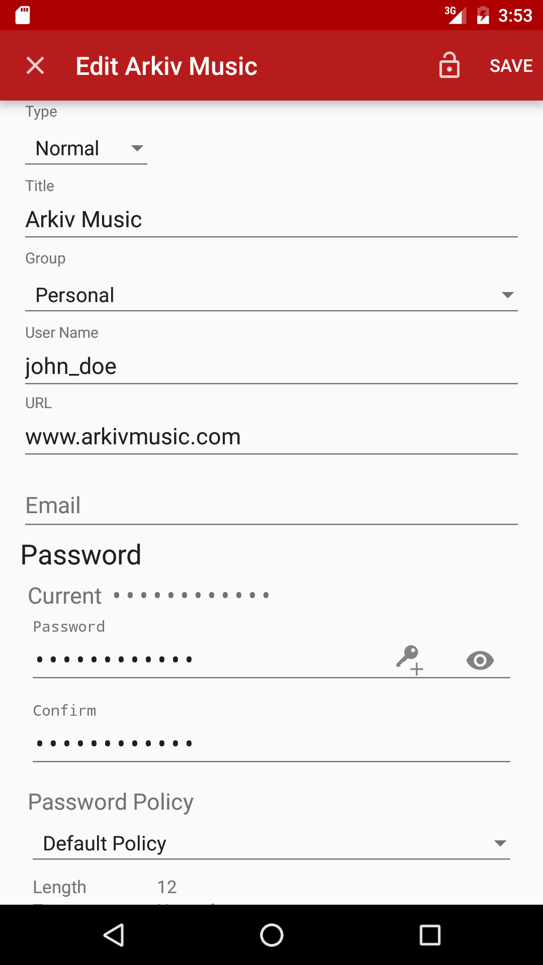 Password safe app Password safe app