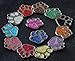 io tags Pet ID Tags, Personalized Dog Tags and Cat Tags, Custom Engraved, Easy to Read, Cute Glitter Paw Pet Tag (1)