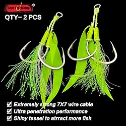 Capt Jay Fishing Assist Hooks Jigging Slow Fast