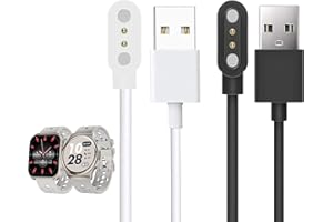 Compatible with Reebok Pulse Smartwatch Charger, Lamshaw Magnetic Replacement Charger Compatible with Reebok Icon/Pulse Watch