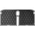 Xtreme Mats Bag Well Mat Rubber Liner Insert Protects Plastic Surfaces from Scuffs for EZGO 2016-2022 RXV Models - Grey Trim