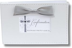 The Grandparent Gift Co. Growing in Faith Keepsake Photo Album, Confirmation