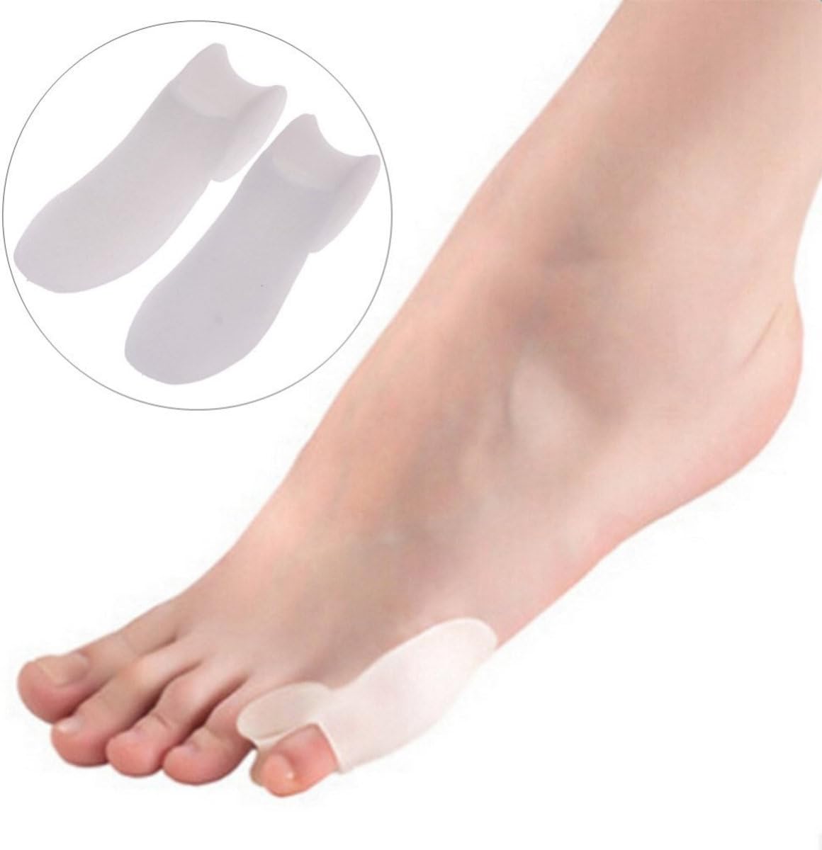 Chekido Silicone Toe Protector for Hallux Valgus And Beetle Crusher That Cures Your Ectropion Toes And Corrects Your Feet Also Gives You Relief From The Pain