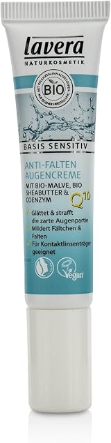 lavera Anti-Ageing Eye Cream Q10 Vegan Organic Natural Cosmetics 15ml view 2