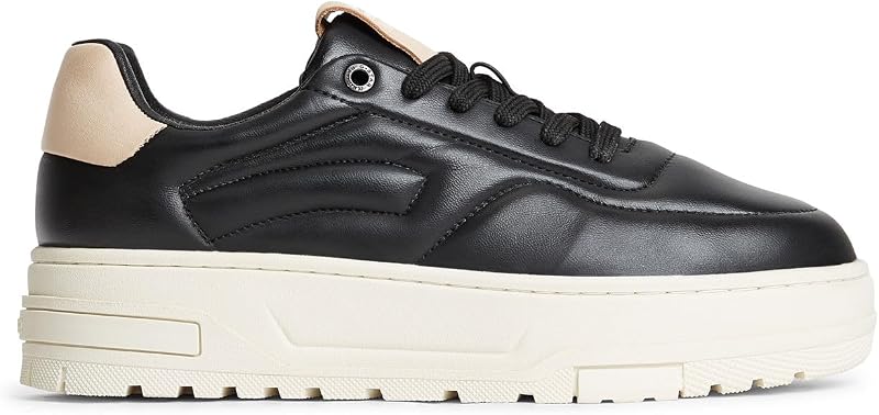 Raw C.V. LHANA IV Lea Cup, pour Femme, Noir (Black D29854-01-990), 36 EU