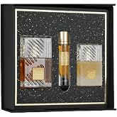 Lattafa Khamrah | 100ml Eau De Parfum, 12ml Travel Perfume &amp; 50ml Hair Mist Fragrance Giftset
