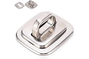 Security Ground Anchor 2Pcs Anti Theft Wall Floor Security Ground Anchor Lock ith Lock Slot for Desk Mount Self Adhesive Anti