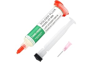 TANG HONG OT-558 Solder Flux,No Clean Soldering Flux Paste(10ML/Bottle),Lead Free Halogen Free Rosin Liquid Flux,For Electronic Repair Soldering