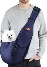 CUBY Puppy Dog Carrier Sling for Small Medium Dogs Shoulder Strap 15in