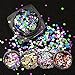 TKOnline 12pcs Colorful Mixed Paillette Nail Glitter Body Glitter Slime Supplies Glitter Powder Sequins for Face Nail Hair Eyes or Lips, DIY for Art Projects Glitter,Hair Products,Nail Glitter