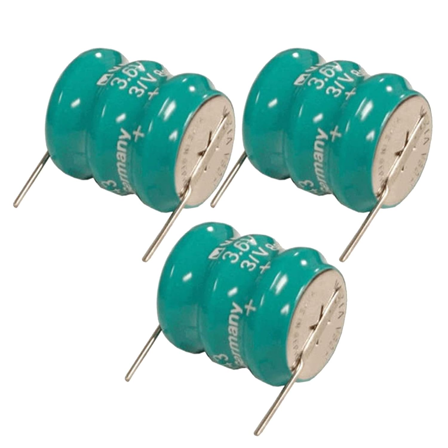 3x Varta 3v80h 2 Pin 36v 80mah Nimh Battery #tracker #2 #beacon 3x Varta 3v80h 2 Pin 36v 80mah Nimh Battery