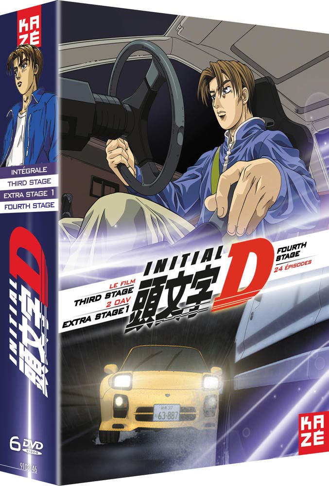 Initial D Le Film Fr Coffret intégrale initial d : third stage, le film ; fourth stage, 24