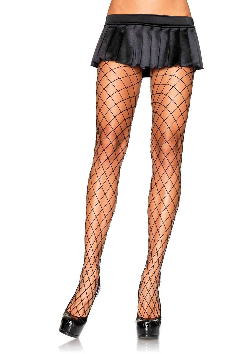 Leg Avenue Women's Spandex Diamond Fishnet Tights
