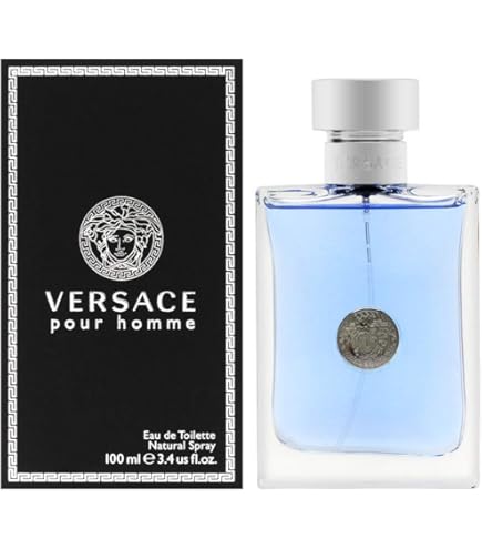 Amazon.com : Versace Pour Homme Eau De Toilette Spray for Men by