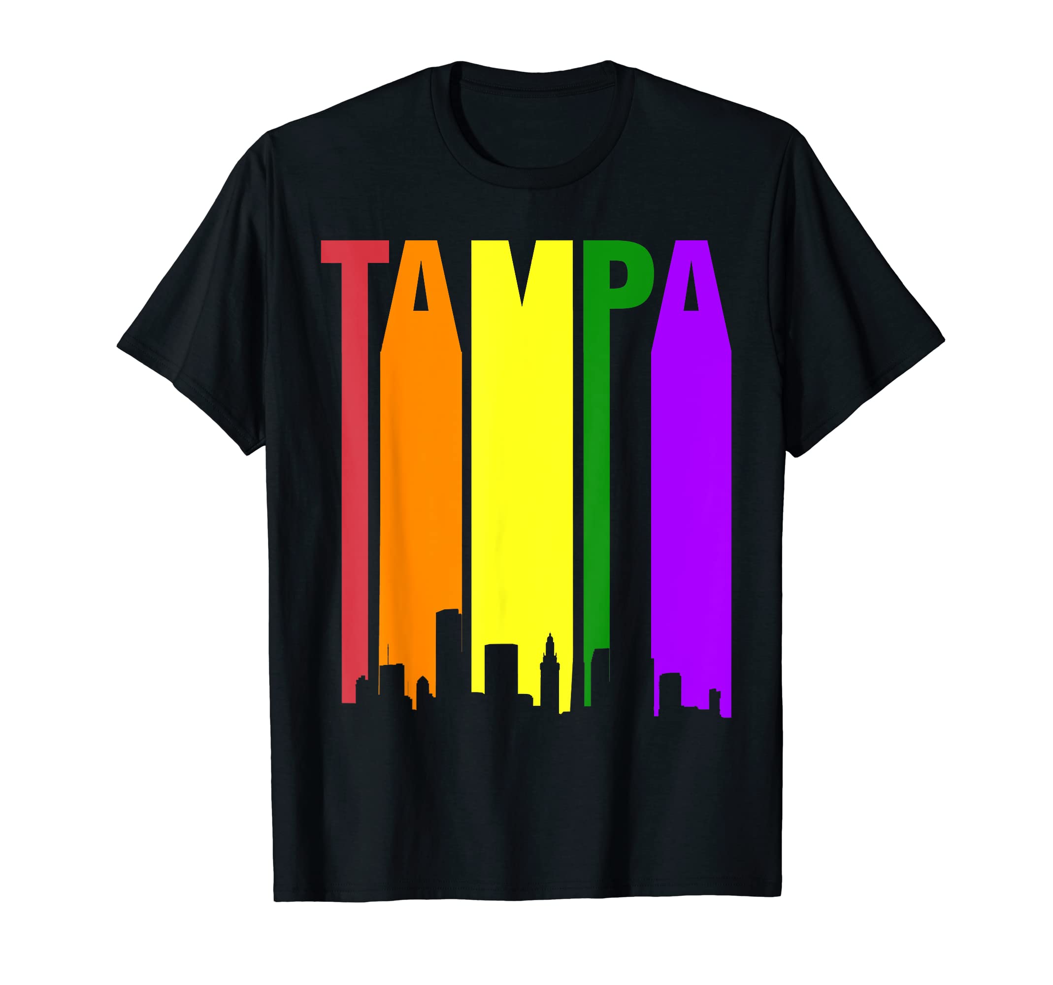 Tampa Florida Gay Pride Rainbow T-Shirt