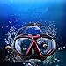 Diving Mask, IFLYING Snorkeling Mask with Panoramic Wide View for Diving Snorkeling Swimming (Red)