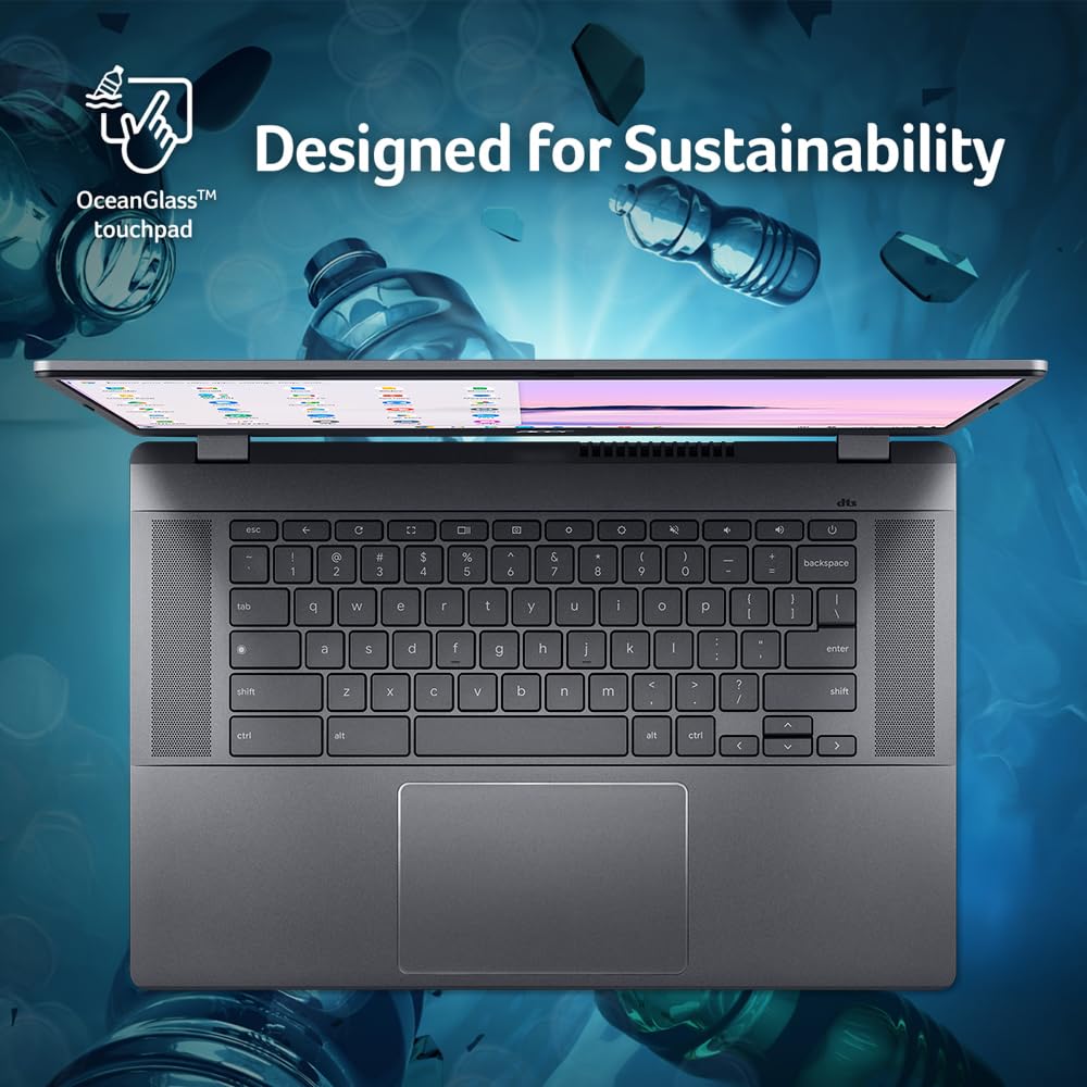 acer Chromebook Plus 515 Laptop with Google AI – 15.6