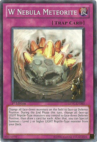 Yu-Gi-Oh! - W Nebula Meteorite (EXVC-EN080) - Extreme Victory - 1st Edition - Common