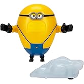 Minions Despicable ME 4 Speed Burst Mega Dave Action Figure | Pull Mega Dave Back for A Burst of Speed | Collect All 5 | All with A Different Play Feature and Accessories