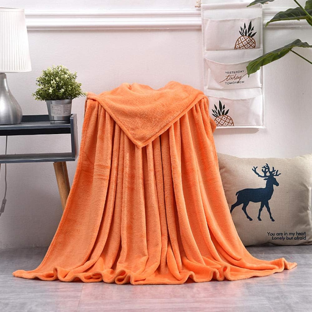 Coral Fleece Blanket Franela Fleece Blanket Manta de sofá de Doble Cara súper Suave, Manta de