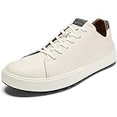 OLUKAI Wai'alae Men's Golf Shoes, Spikeless Golf Shoes, Supple Full-Grain Leather & Contoured Footbed, Waterproof & Stain-Resistant