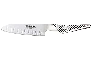 Global Knives GS90 Santoku Knife Fluted, 13cm/5"