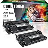 Cool Toner 2 Packs CF226A 26A Toner Cartridges Compatible for HP 26A CF226A Toner HP LaserJet Pro M402dn M402n M402d M402dw, LaserJet Pro MFP M426dw M426fdw M426fdn,M402 M426 Series Printer