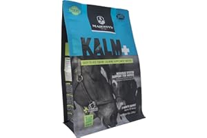 Majesty's Kalm Wafers - Supports Horse / Equine Balanced Behavior and Normal Nervous System Function - Tryptophan, Vitamin B1, Winter Cherry, Inositol - 60 Count (2 Month Supply)