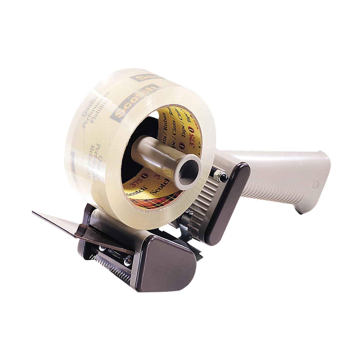 Scotch Low Noise Tape Dispenser H150 for Quiet or Recurrent Use, Pistol Grip Design, High-Impact Resistant, 2 in