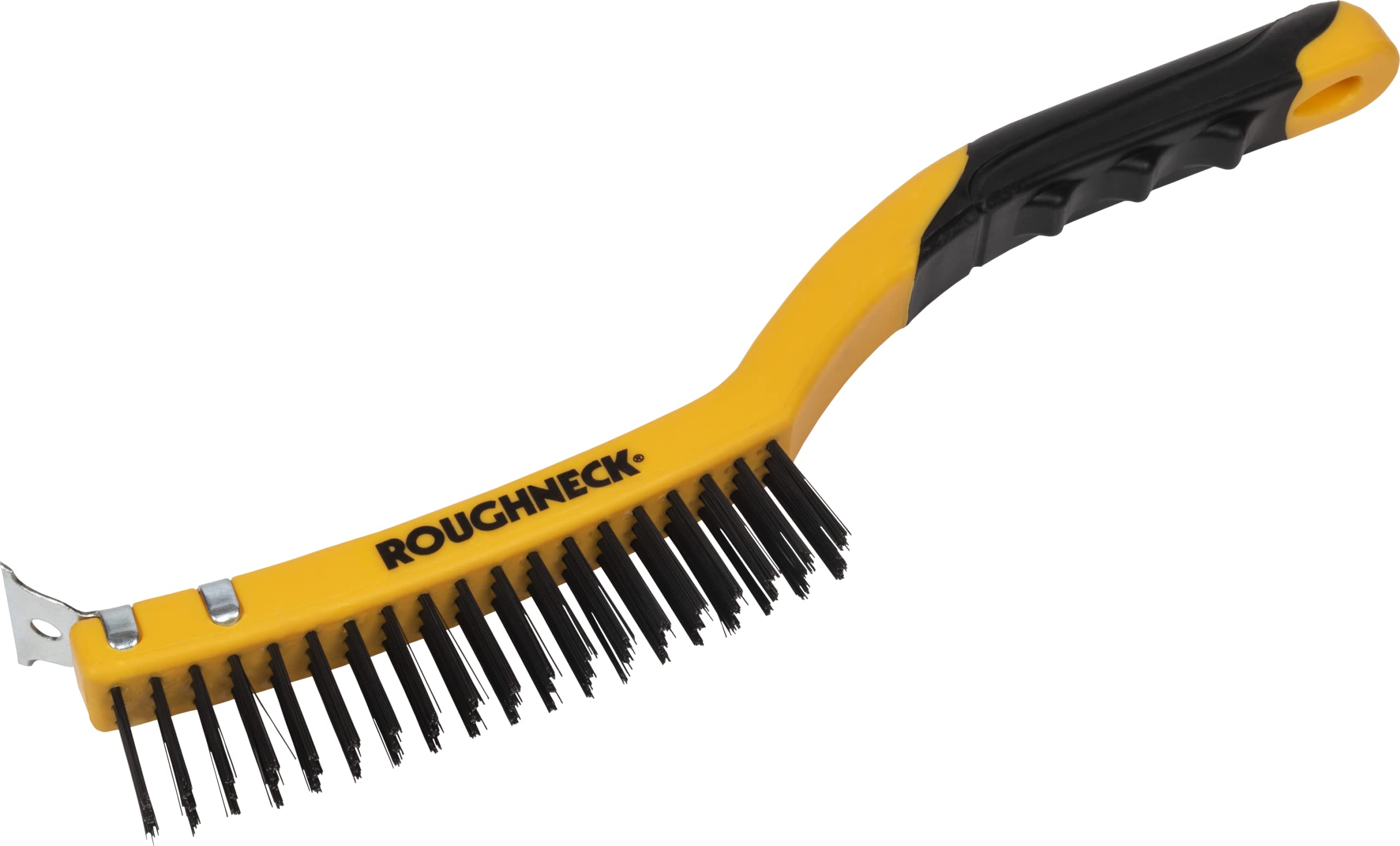 Roughneck ROU52030 Heavy Duty Wire Brush With Scraper