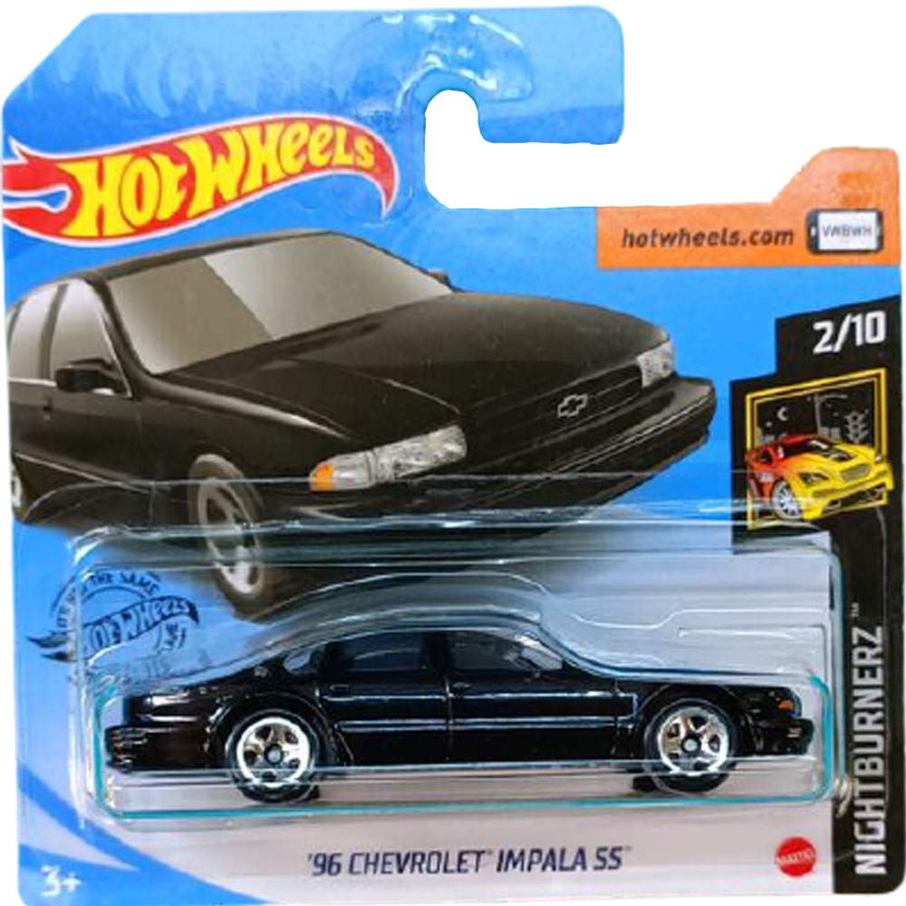 Hot Wheels '96 Chevrolet Impala SS Nightburnerz 2/10 2020 Short card