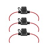 VANTRONIK Waterproof Inline Fuse Holder 3 Pack for