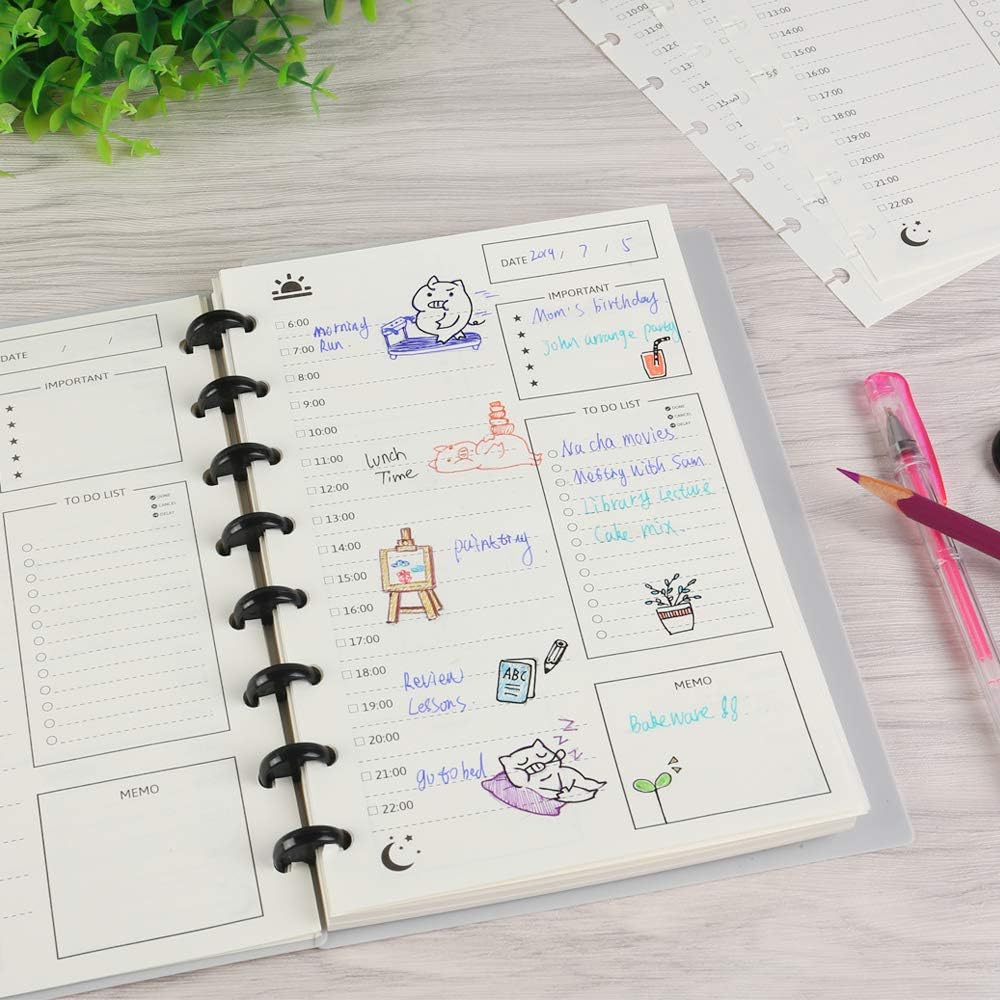 Eagle Discbound Refill Paper, Inner Core, Planner Refills, Paper for