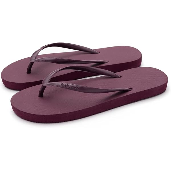 Feel Goodz Flip Flops Women Feelgoodz Women's Slimz Core Natural Rubber Flip Fashion Flip Flops For Women