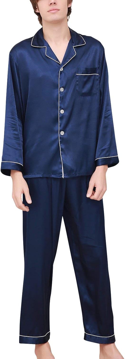 long silky pyjamas