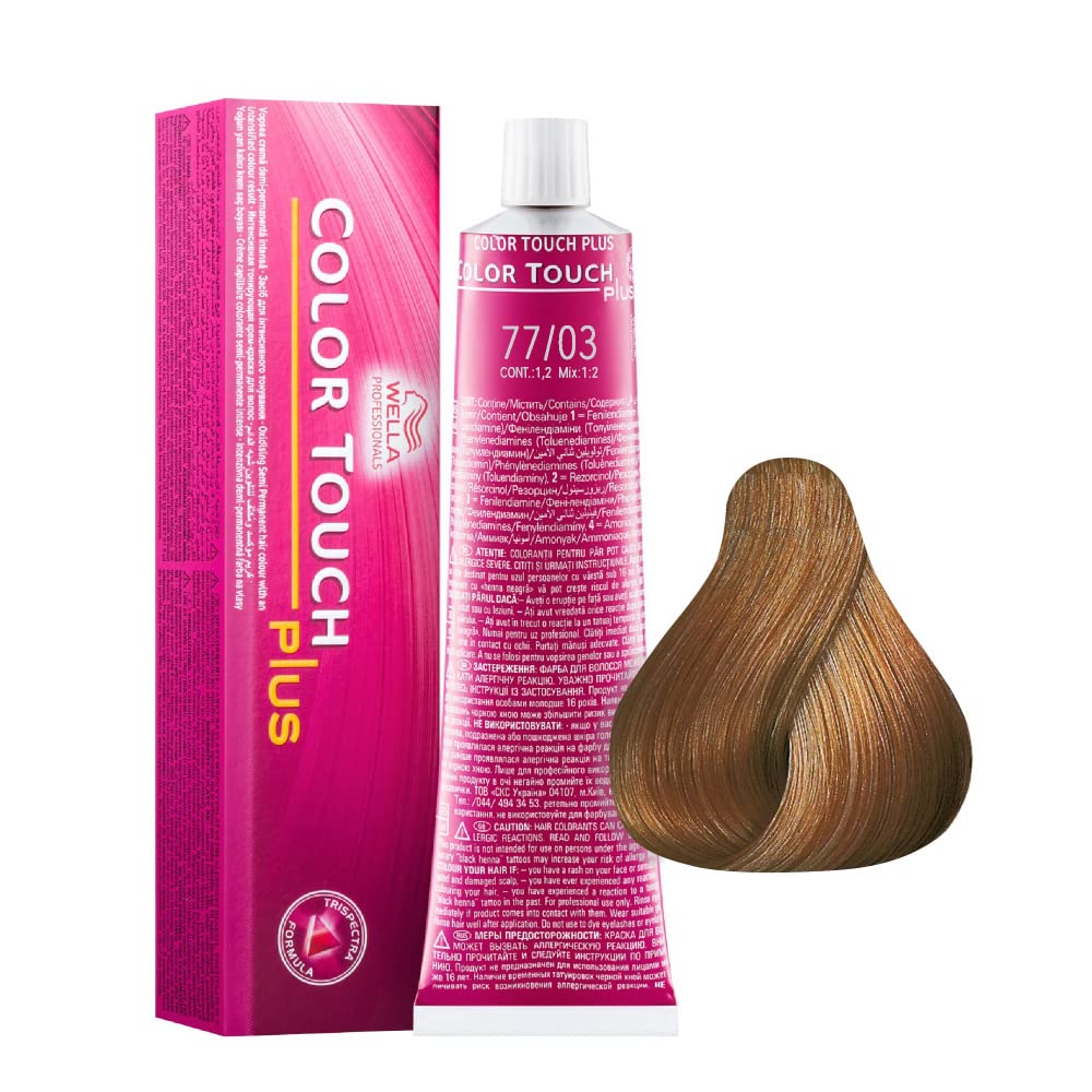 WELLA Number 77/03 Plus Colour Touch, White