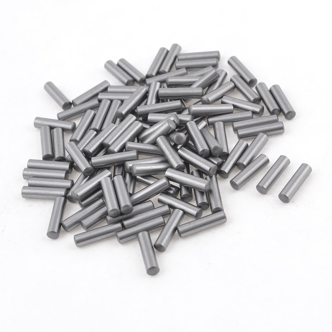sourcing map 100 Pcs 3.4mm Diameter 15.8mm Length Cylinder Parallel Dowel Pins