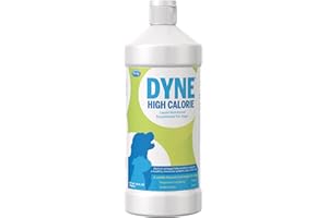 PetAg Dyne High Calorie Liquid Nutritional Supplement for Dogs & Puppies 8 Weeks and Older - 32 oz - Supports Performance and Endurance - Sweet Vanilla Flavor