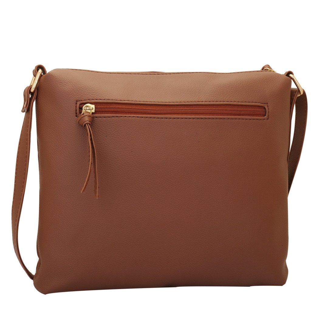 lapis o lupo windsor women's sling bag (tan)