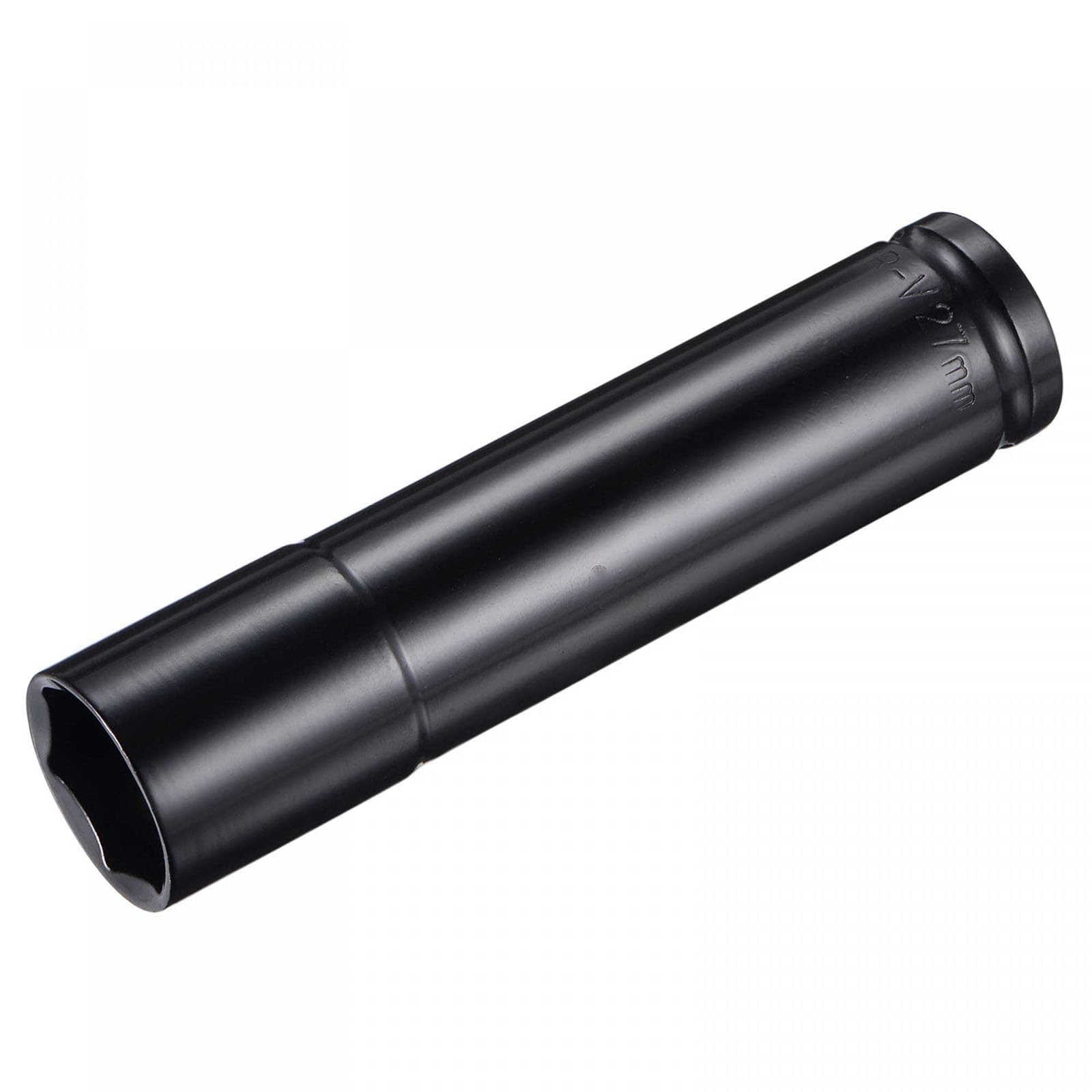TA-VIGOR Deep Impact Socket, 1/2 Inch Drive by 27mm Deep Impact Socket, Heat-Treated CR-V Steel 27mm Socket, 1/2 Drive with 150mm Length 6-Point Socket for Home Car Repair