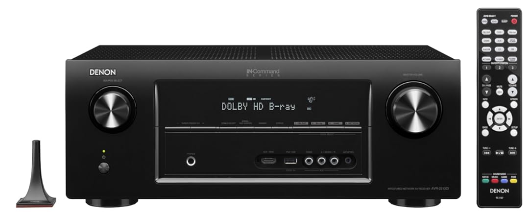Denon AVR-2313CI Networking Home Theater Receiver with AirPlay and Powered Zone 2 (Discontinued by Manufacturer)