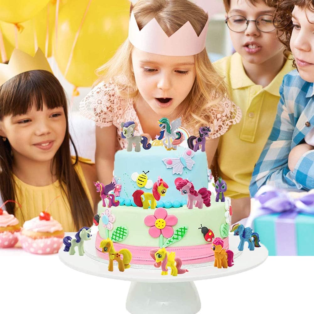 Decorations De Gateau Decorations Et Accessoires De Fete Betwin360 Tv Sunsk Decoration Gateau Licorne Decorations De Gateau Anniversaire Gateau Topper Garcon Cake Topper Enfant Fete Cupcake Decoration Princess 12 Pieces