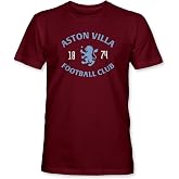 Aston Villa FC Football Club Soccer Premium Cotton T-Shirt