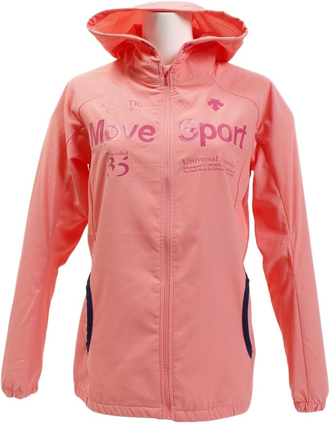 Amazon デサント ジャージ パーカージャケット Movesports Dmwljf13 レディース ピンク 日本 O 日本サイズxl相当 フィットネス トレーニング ジャケット 通販