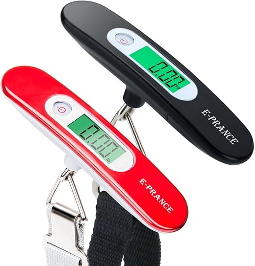 EPRANCE Luggage Scale Set Portable Digital Scale Hanging/Suitcase